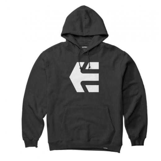 Худи ETNIES ICON HOODIE 2024 BLACK/WHITE  Худи ETNIES ICON HOODIE 2024 BLACK/WHITE