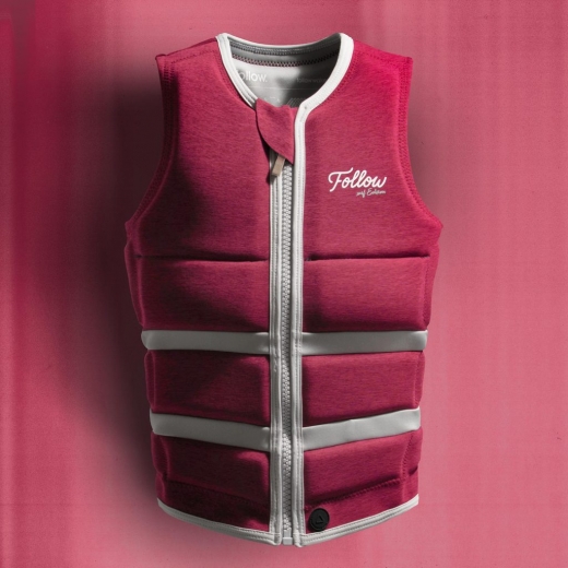 Женский жилет для вейкборда FOLLOW 2021 SURF EDITION PINK