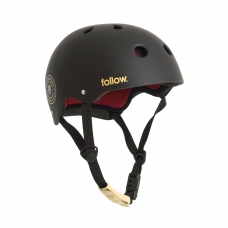 Шлем FOLLOW 2021 PRO BLACK/MAROON HELMET