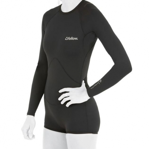 Женский гидрокостюм FOLLOW 2021 ATLANTIS L/S SPRINGY BLACK