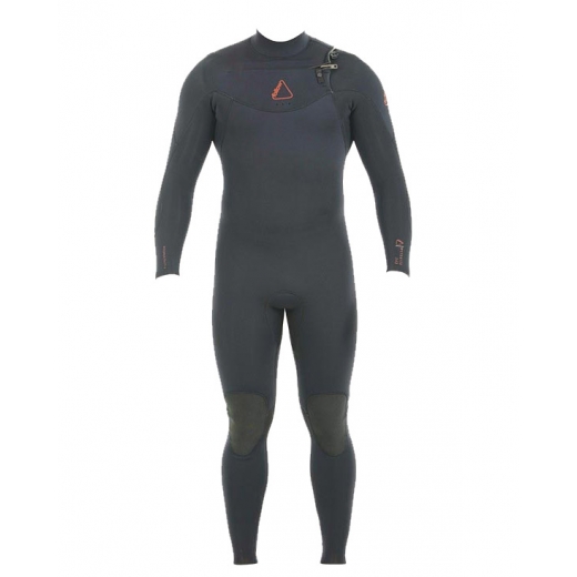 Мужской гидрокостюм FOLLOW 2021 MENS PRO 4/3 MM SEALED STEAMER BLACK