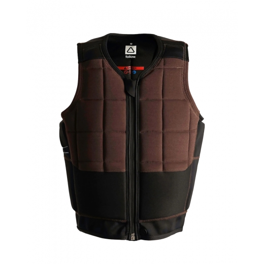 Жилет для вейкборда FOLLOW 2022 RD JACKET BLACK/BROWN Жилет для вейкборда FOLLOW 2022 RD JACKET BLACK/BROWN