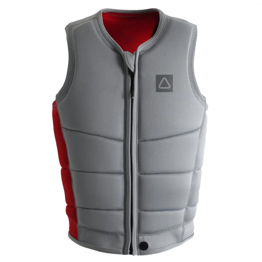 Жилет для вейкборда FOLLOW 2024 CORP LIGHT GREY/RED Жилет для вейкборда FOLLOW 2024 CORP LIGHT GREY/RED