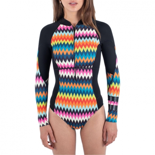 Женский гидрокостюм HURLEY ADVANT 2 MM SPRINGSUIT CHEVRON Женский гидрокостюм HURLEY ADVANT 2 MM SPRINGSUIT CHEVRON