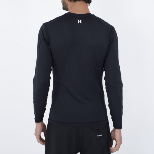 Гидромайка (лайкра) HURLEY OAO QUICKDRY RASHGUARD LS 2024 BLACK Гидромайка (лайкра) HURLEY OAO QUICKDRY RASHGUARD LS 2024 BLACK