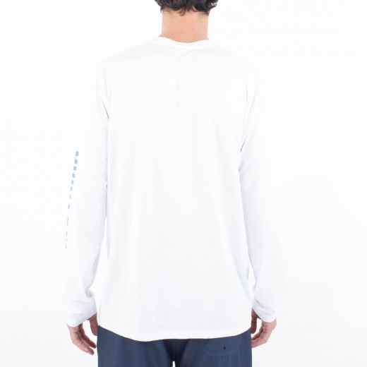 Гидромайка (лайкра) HURLEY EVD HYBRID UPF LS 2024 WHITE Гидромайка (лайкра) HURLEY EVD HYBRID UPF LS 2024 WHITE