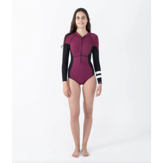 Женский гидрокостюм HURLEY ADVANT TEXTURE SPRINGSUIT 2/2 MM RASPBERRY Женский гидрокостюм HURLEY ADVANT TEXTURE SPRINGSUIT 2/2 MM RASPBERRY