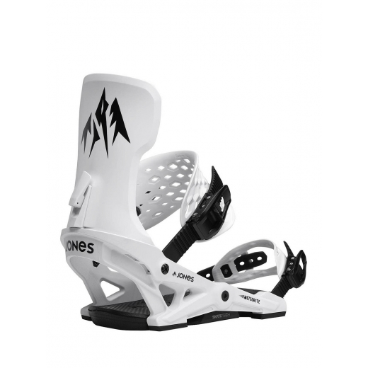 Крепления JONES METEORITE SNOWBOARD BINDING 2024 SNOW WHITE Крепления JONES METEORITE SNOWBOARD BINDING 2024 SNOW WHITE