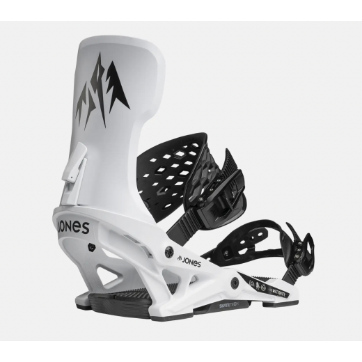 Крепления JONES METEORITE SNOWBOARD BINDING 2025 SNOW WHITE Крепления JONES METEORITE SNOWBOARD BINDING 2025 SNOW WHITE