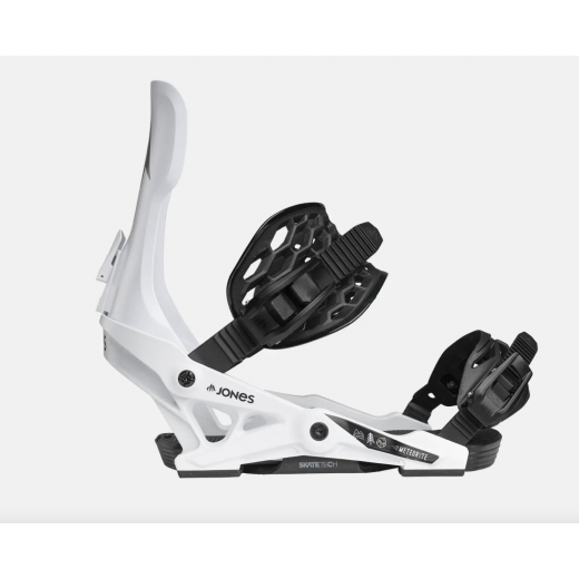 Крепления JONES METEORITE SNOWBOARD BINDING 2025 SNOW WHITE Крепления JONES METEORITE SNOWBOARD BINDING 2025 SNOW WHITE