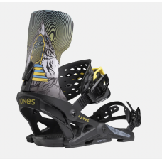 Крепления JONES METEORITE SNOWBOARD BINDING 2025 BLACK/ART Крепления JONES METEORITE SNOWBOARD BINDING 2025 BLACK/ART