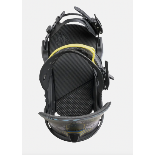 Крепления JONES METEORITE SNOWBOARD BINDING 2025 BLACK/ART Крепления JONES METEORITE SNOWBOARD BINDING 2025 BLACK/ART