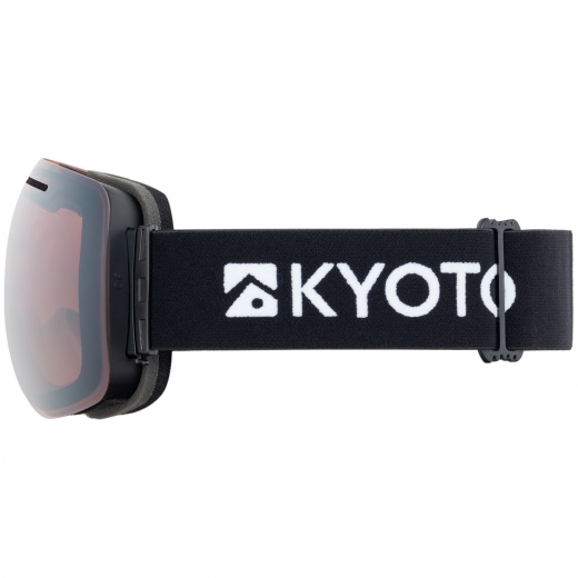 Маска для сноуборда KYOTO BURNS BLACK/PINK CHROME 2024