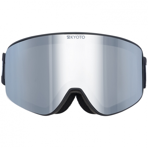 Маска для сноуборда KYOTO LANGLAND BLACK/SILVER CHROME 2024 Маска для сноуборда KYOTO LANGLAND BLACK/SILVER CHROME 2024