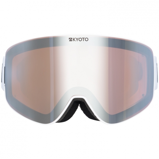 Маска для сноуборда KYOTO LANGLAND WHITE/PINK CHROME 2024 Маска для сноуборда KYOTO LANGLAND WHITE/PINK CHROME 2024
