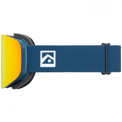 Маска для сноуборда KYOTO ANDERSON NAVY/FIRE CHROME 2024