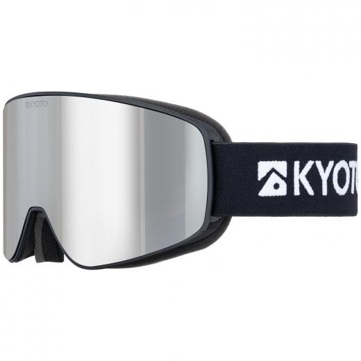 Маска для сноуборда KYOTO LANGLAND BLACK/SILVER CHROME 2024 Маска для сноуборда KYOTO LANGLAND BLACK/SILVER CHROME 2024