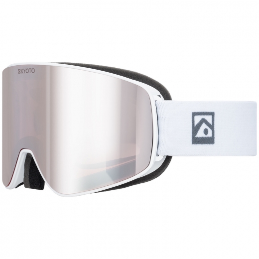 Маска для сноуборда KYOTO LANGLAND WHITE/PINK CHROME 2024 Маска для сноуборда KYOTO LANGLAND WHITE/PINK CHROME 2024