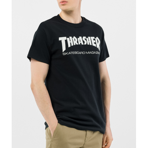 Футболка THRASHER SKATE MAG 2024 BLACK Футболка THRASHER SKATE MAG 2024 BLACK