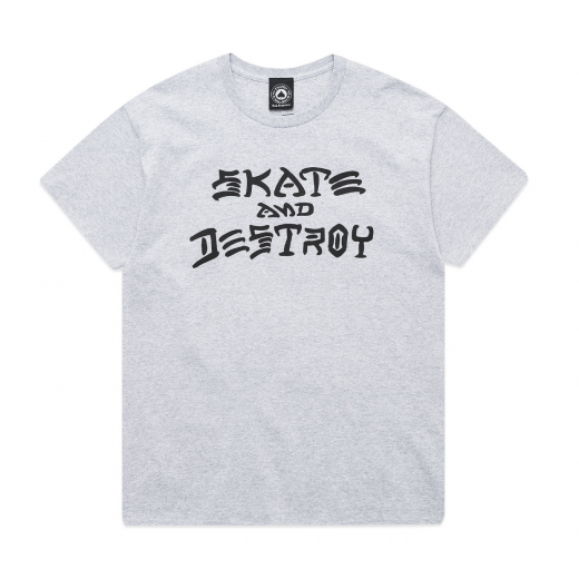 Футболка THRASHER SKATE&DESTROY 2024 GREY Футболка THRASHER SKATE&DESTROY 2024 GREY