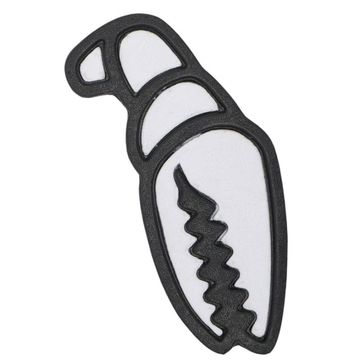 Наклейка на доску CRAB GRAB MEGA CLAW 2024 BLACK&WHITE Наклейка на доску CRAB GRAB MEGA CLAW 2024 BLACK&WHITE