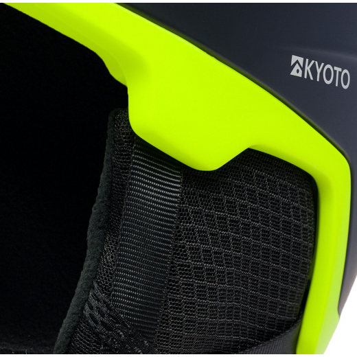 Шлем KYOTO DABURU 2024 HELMET BLACK/ACID YELLOW Шлем KYOTO DABURU 2024 HELMET BLACK/ACID YELLOW