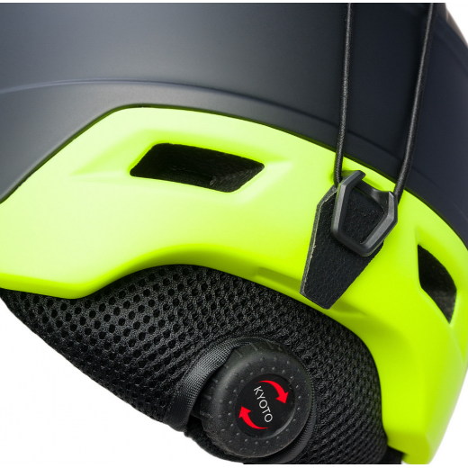 Шлем KYOTO DABURU 2024 HELMET BLACK/ACID YELLOW Шлем KYOTO DABURU 2024 HELMET BLACK/ACID YELLOW