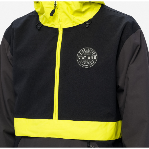 Анорак AIRBLASTER TRENCHOVER JACKET 2024 BLACK SAFETY Анорак AIRBLASTER TRENCHOVER JACKET 2024 BLACK SAFETY