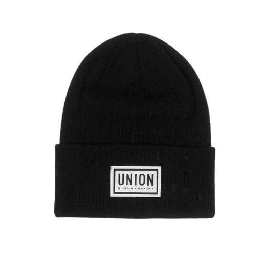 Шапка UNION High Cuff Beanie 2024 BLACK