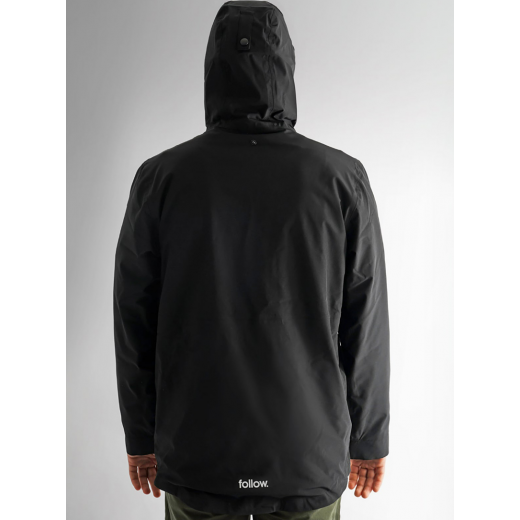Гидрокуртка FOLLOW LAYER 3.11 OUTER SPRAY ANORAK BLACK Гидрокуртка FOLLOW LAYER 3.11 OUTER SPRAY ANORAK BLACK