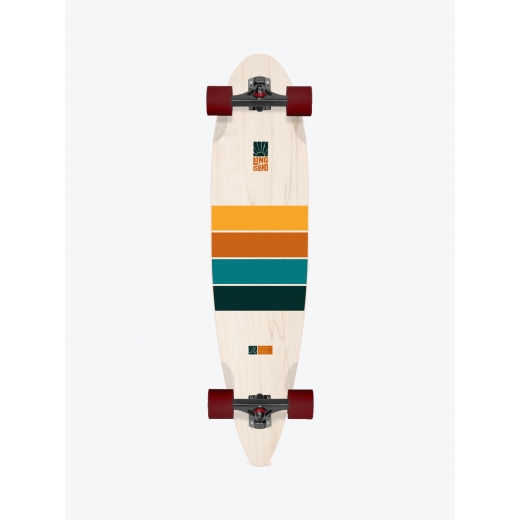 Лонгборд Long Island Stripe 39″ Pintail Longboard 2024 Лонгборд Long Island Stripe 39″ Pintail Longboard 2024
