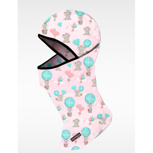 Детская балаклава LUCKYBOO 2023 PINK Детская балаклава LUCKYBOO 2023 PINK