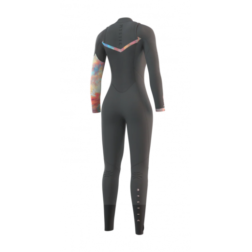 Женский гидрокостюм MYSTIC 2023 Jayde Fullsuit 5/4mm Double Front-zip Dark Grey Женский гидрокостюм MYSTIC 2023 Jayde Fullsuit 5/4mm Double Front-zip Dark Grey