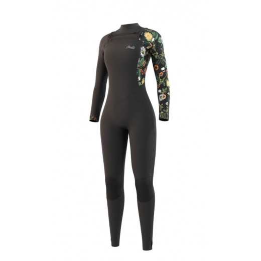 Женский гидрокостюм MYSTIC 2023 Jayde Fullsuit 5/4mm Double Front-zip Black Женский гидрокостюм MYSTIC 2023 Jayde Fullsuit 5/4mm Double Front-zip Black