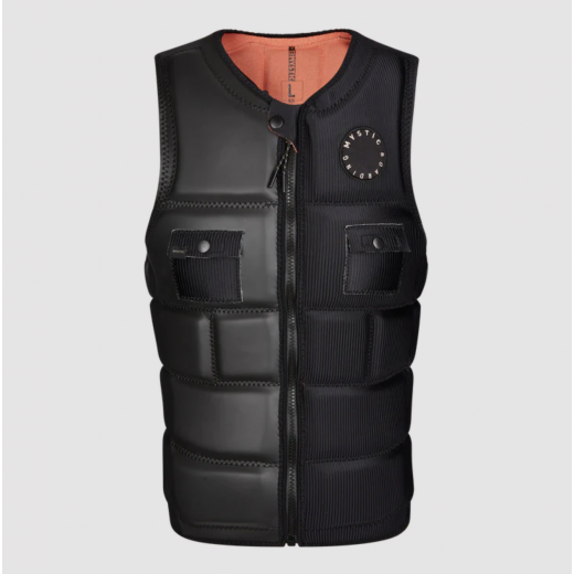 Жилет MYSTIC 2024 VOLTT Impact Vest Fzip Wake Black Жилет MYSTIC 2024 VOLTT Impact Vest Fzip Wake Black