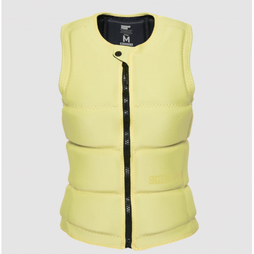 Женский жилет для вейкборда MYSTIC 2024 Star Impact Vest Fzip Wake Pastel Yellow