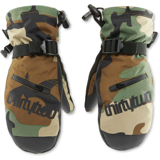 Детские варежки THIRTY TWO YOUTH CORP MITT 2022 CAMO Детские варежки THIRTY TWO YOUTH CORP MITT 2022 CAMO