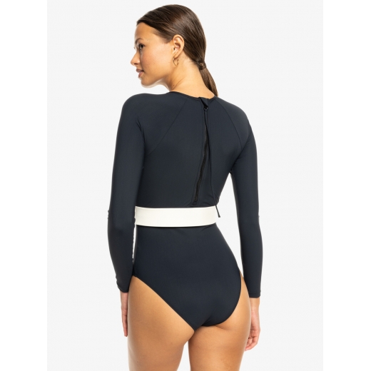 Женская лайкра (купальник) ROXY Active Long Sleeve 2025 black Женская лайкра (купальник) ROXY Active Long Sleeve 2025 black