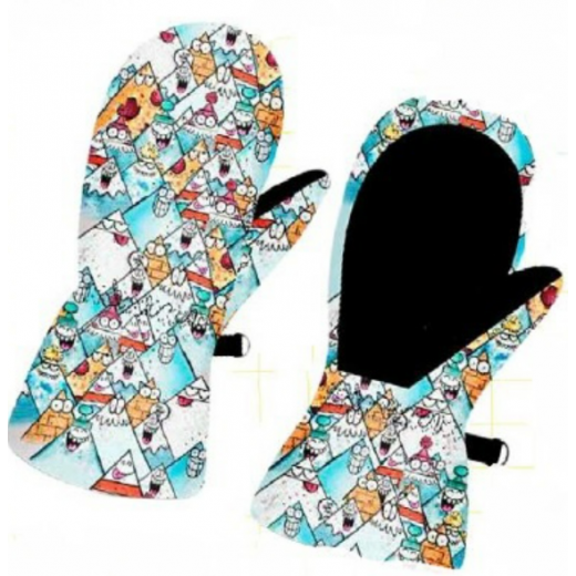Детские варежки LUCKYBOO FUTURE 2023 BLUE Детские варежки LUCKYBOO FUTURE 2023 BLUE