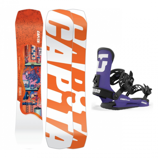 Детский сноуборд комплект CAPITA CHILDREN OF THE GNAR + UNION CADET PRO 2024 Детский сноуборд комплект CAPITA CHILDREN OF THE GNAR + UNION CADET PRO 2024
