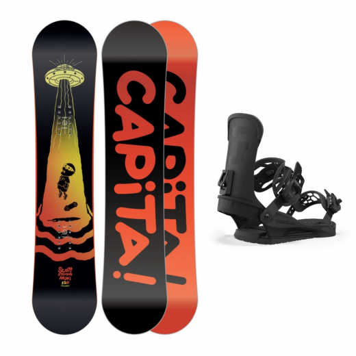 Детский сноуборд комплект CAPITA SCOTT STEVENS MINI + CADET PRO 2024 Детский сноуборд комплект CAPITA SCOTT STEVENS MINI + CADET PRO 2024
