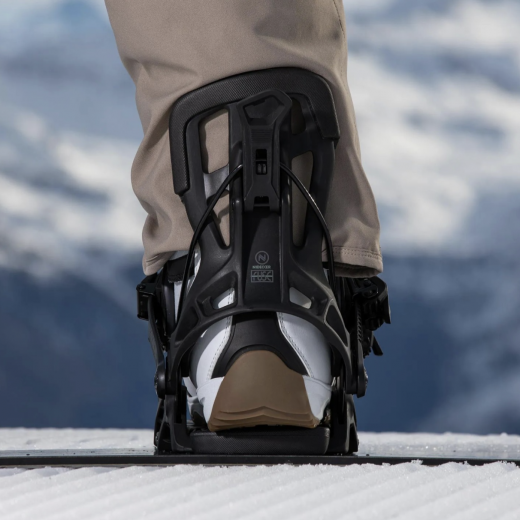 Крепления для сноуборда NIDECKER FLOW FUSE 2025 BLACK Крепления для сноуборда NIDECKER FLOW FUSE 2025 BLACK