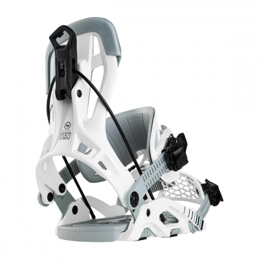 Крепления для сноуборда NIDECKER FLOW FUSE HYBRID 2025 WHITE Крепления для сноуборда NIDECKER FLOW FUSE HYBRID 2025 WHITE