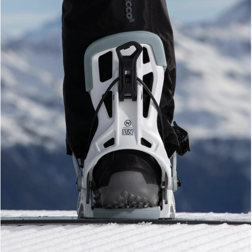 Крепления для сноуборда NIDECKER FLOW FUSE HYBRID 2025 WHITE Крепления для сноуборда NIDECKER FLOW FUSE HYBRID 2025 WHITE