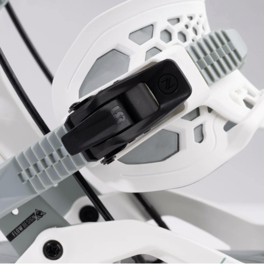 Крепления для сноуборда NIDECKER FLOW FUSE HYBRID 2025 WHITE Крепления для сноуборда NIDECKER FLOW FUSE HYBRID 2025 WHITE