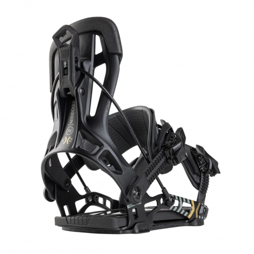Крепления для сноуборда NIDECKER FLOW NX2 2025 BLACK