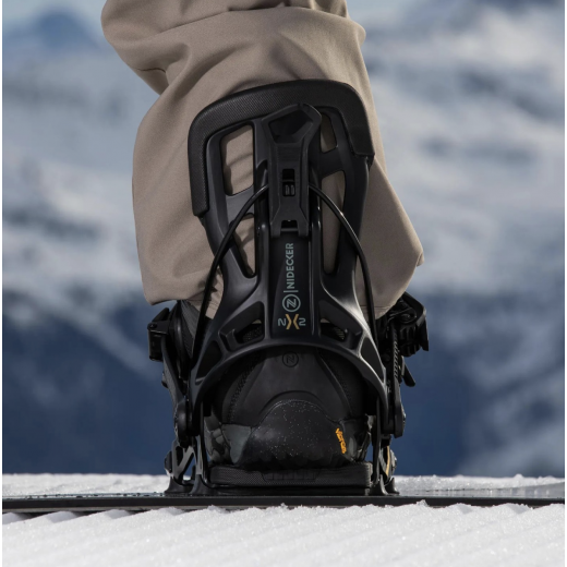 Крепления для сноуборда NIDECKER FLOW NX2 2025 BLACK