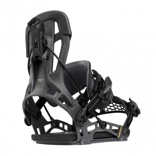 Крепления для сноуборда NIDECKER FLOW NX2 CARBON HYBRID 2025 BLACK