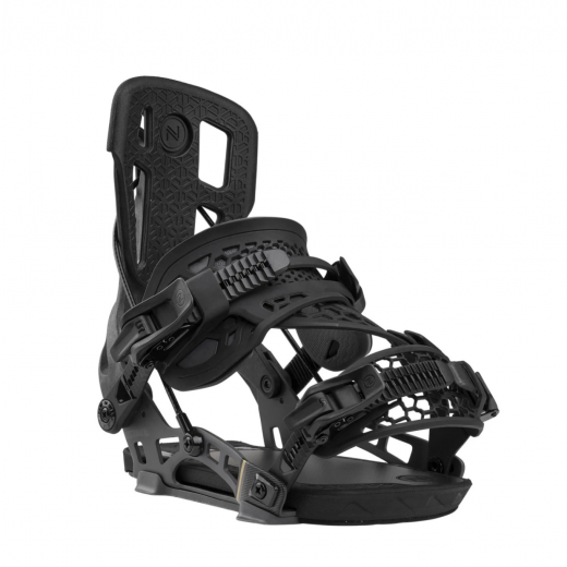 Крепления для сноуборда NIDECKER FLOW NX2 CARBON HYBRID 2025 BLACK