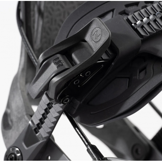 Крепления для сноуборда NIDECKER FLOW NX2 CARBON HYBRID 2025 BLACK